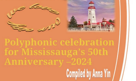 Polyphonic celebration for Mississauga’s 50th Anniversary by Anna Yin